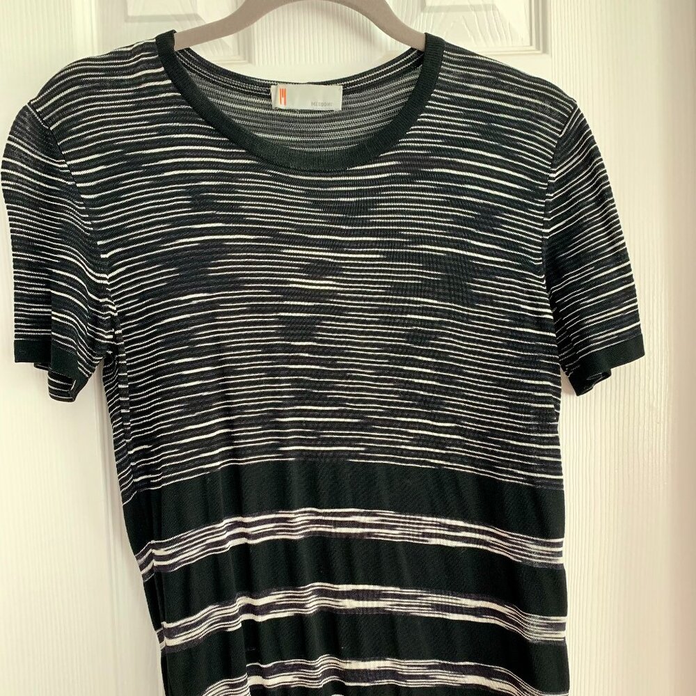 Missoni knit Tshirt - Black & White